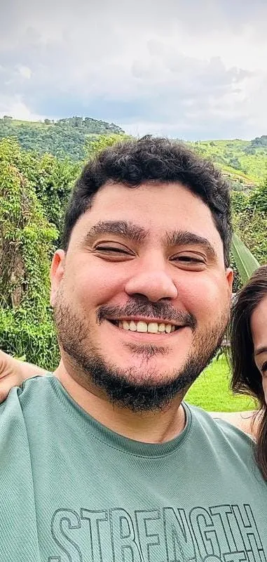 Bruno antes do tratamento